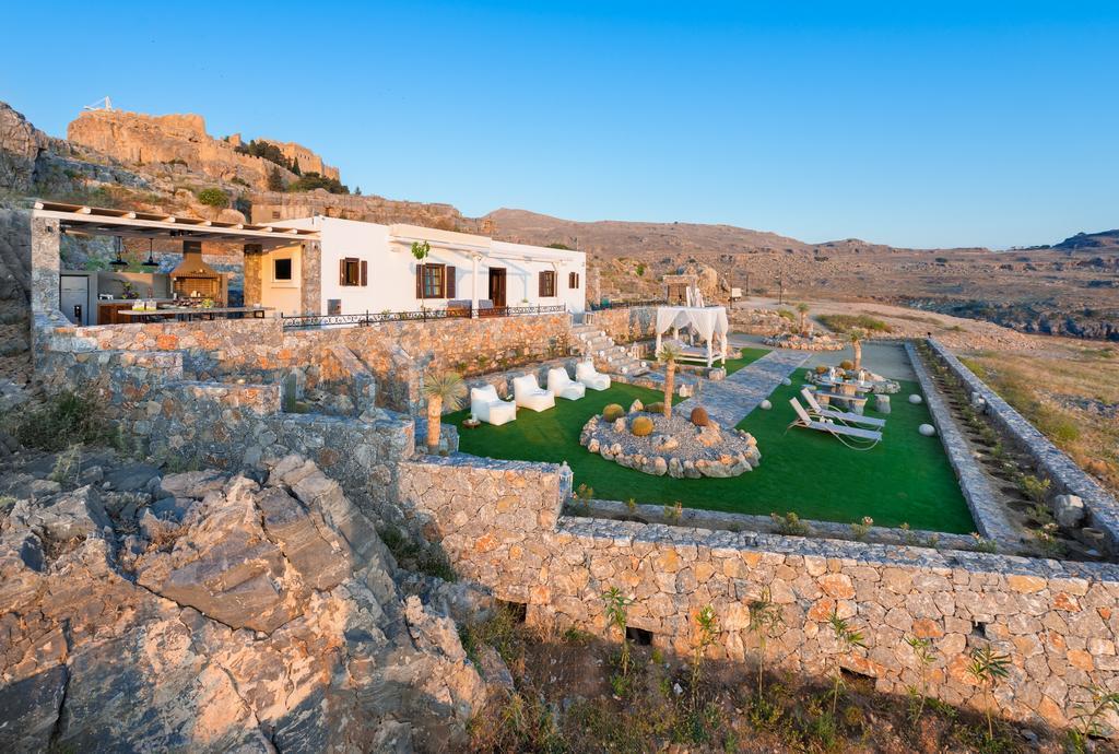 Lindos Vigli Private Villa מראה חיצוני תמונה