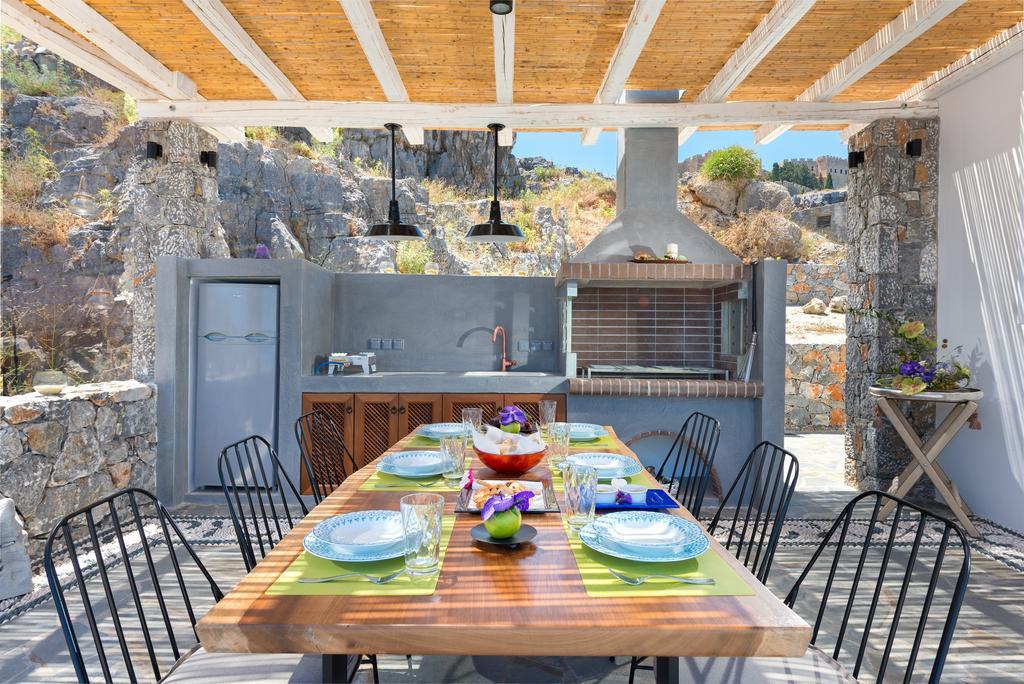 Lindos Vigli Private Villa מראה חיצוני תמונה