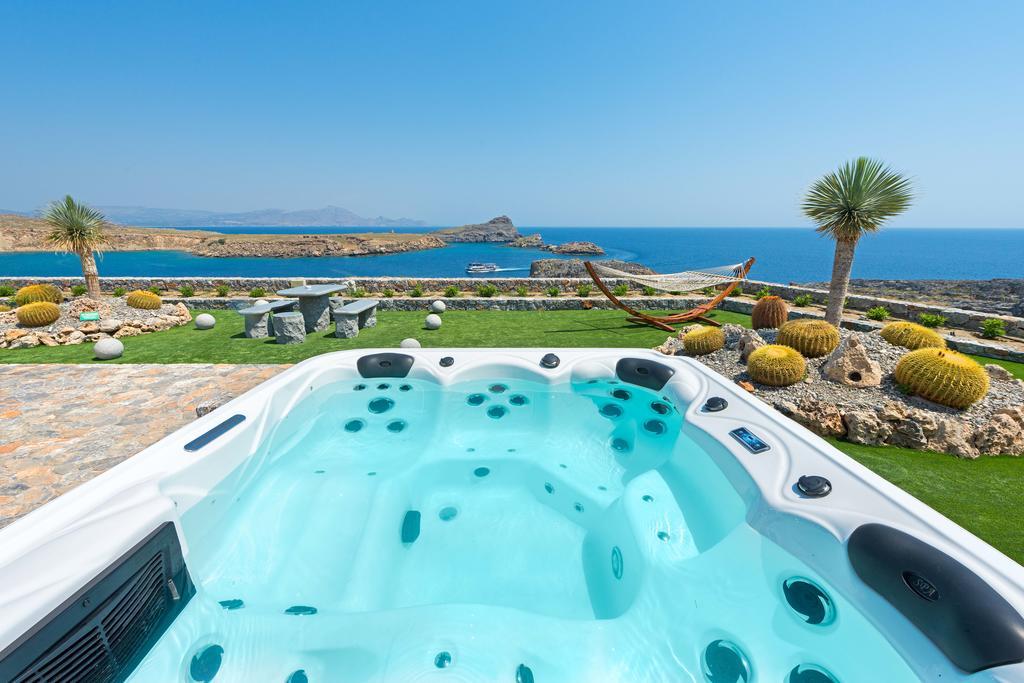 Lindos Vigli Private Villa מראה חיצוני תמונה