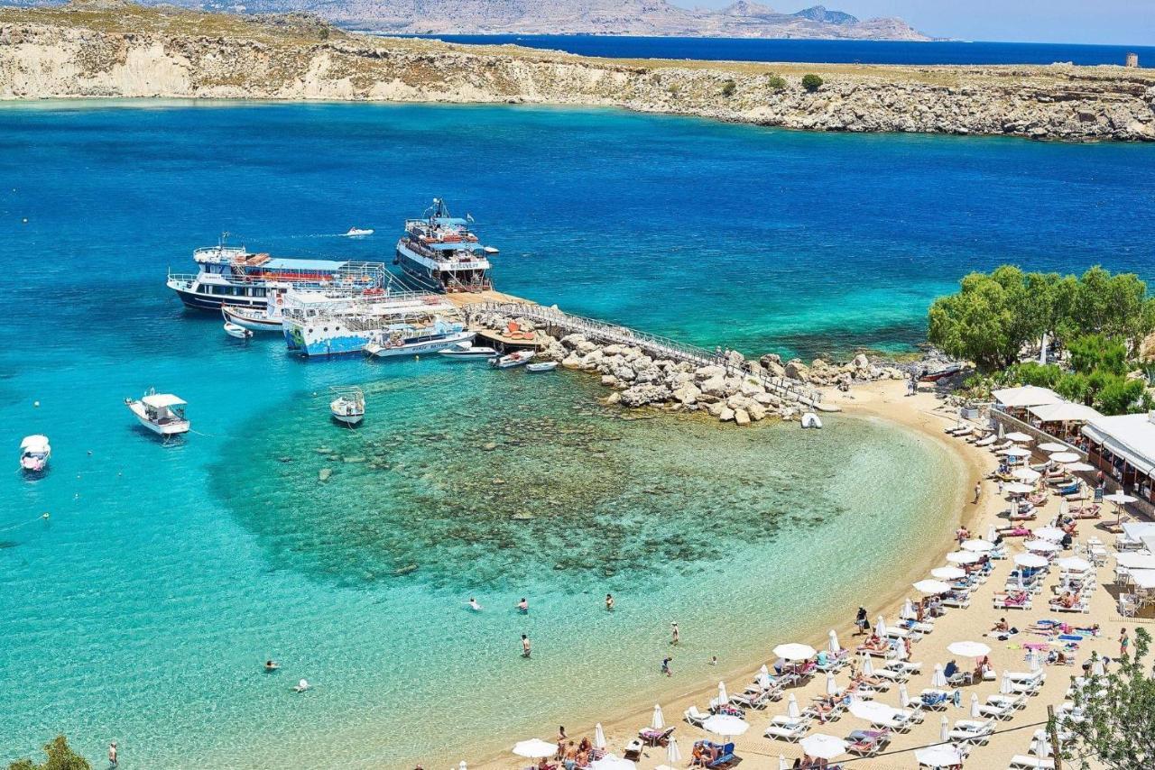 Lindos Vigli Private Villa מראה חיצוני תמונה